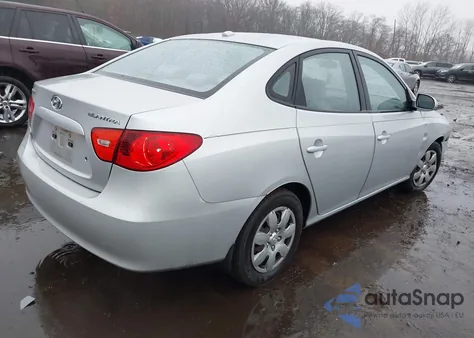 2007 Hyundai Elantra Gls/Limited/Se from USA, damaged, VIN KMHDU46D17U217594